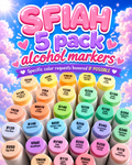 SFAIH 5 PACK MARKERS BUILD YOUR PACK