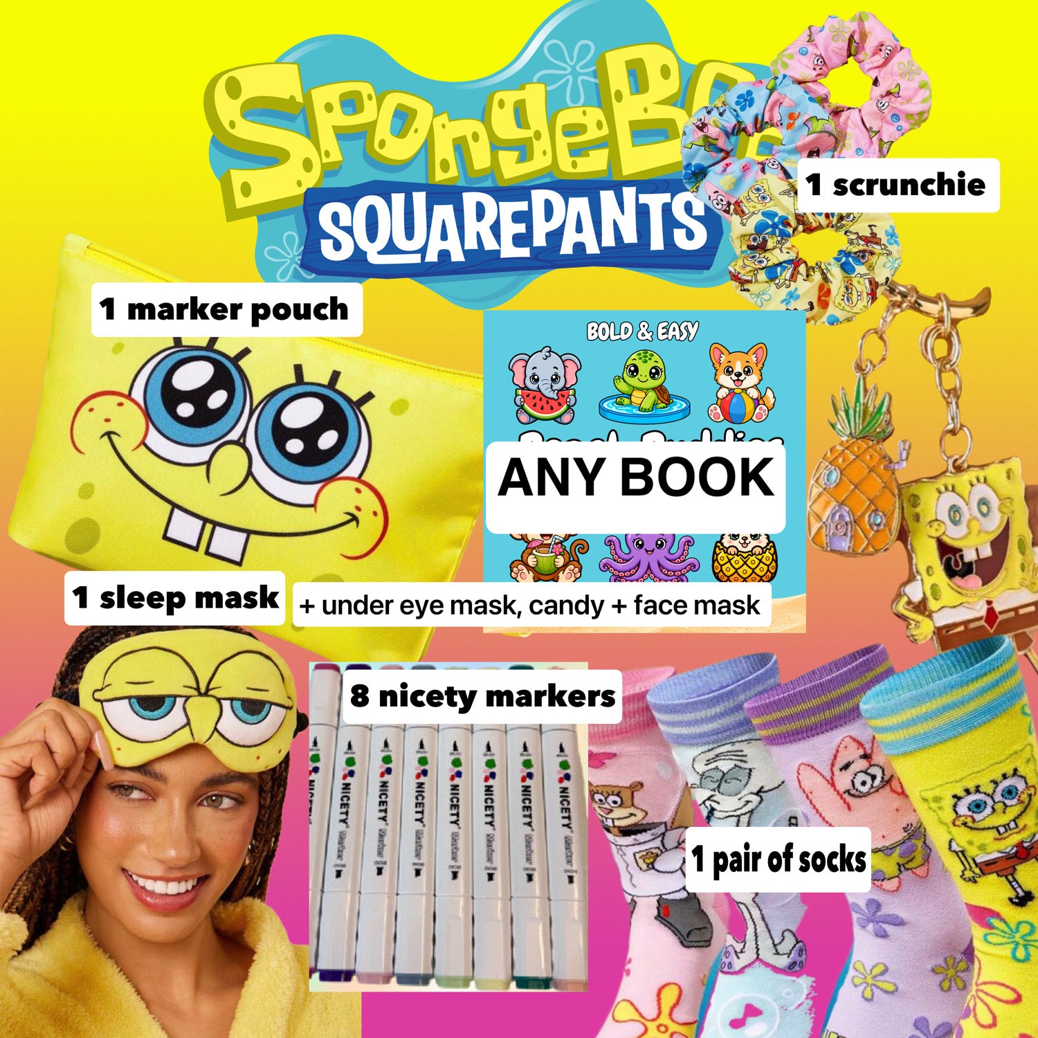 SpongeBob Blind date with a book