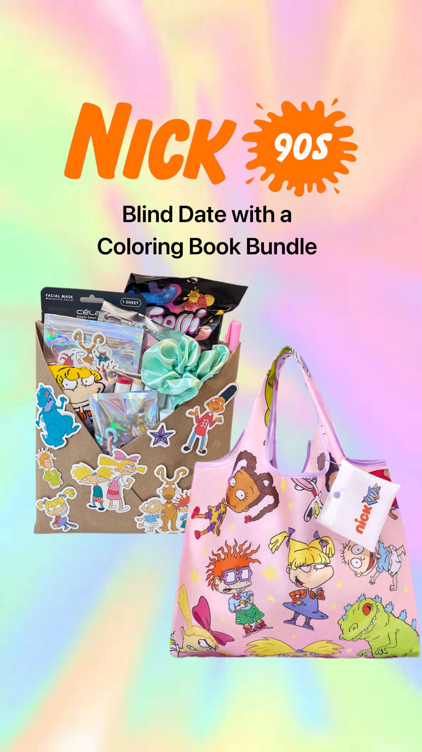 Nickelodeon 90’s Blind Date with a Coloring Book Bundle