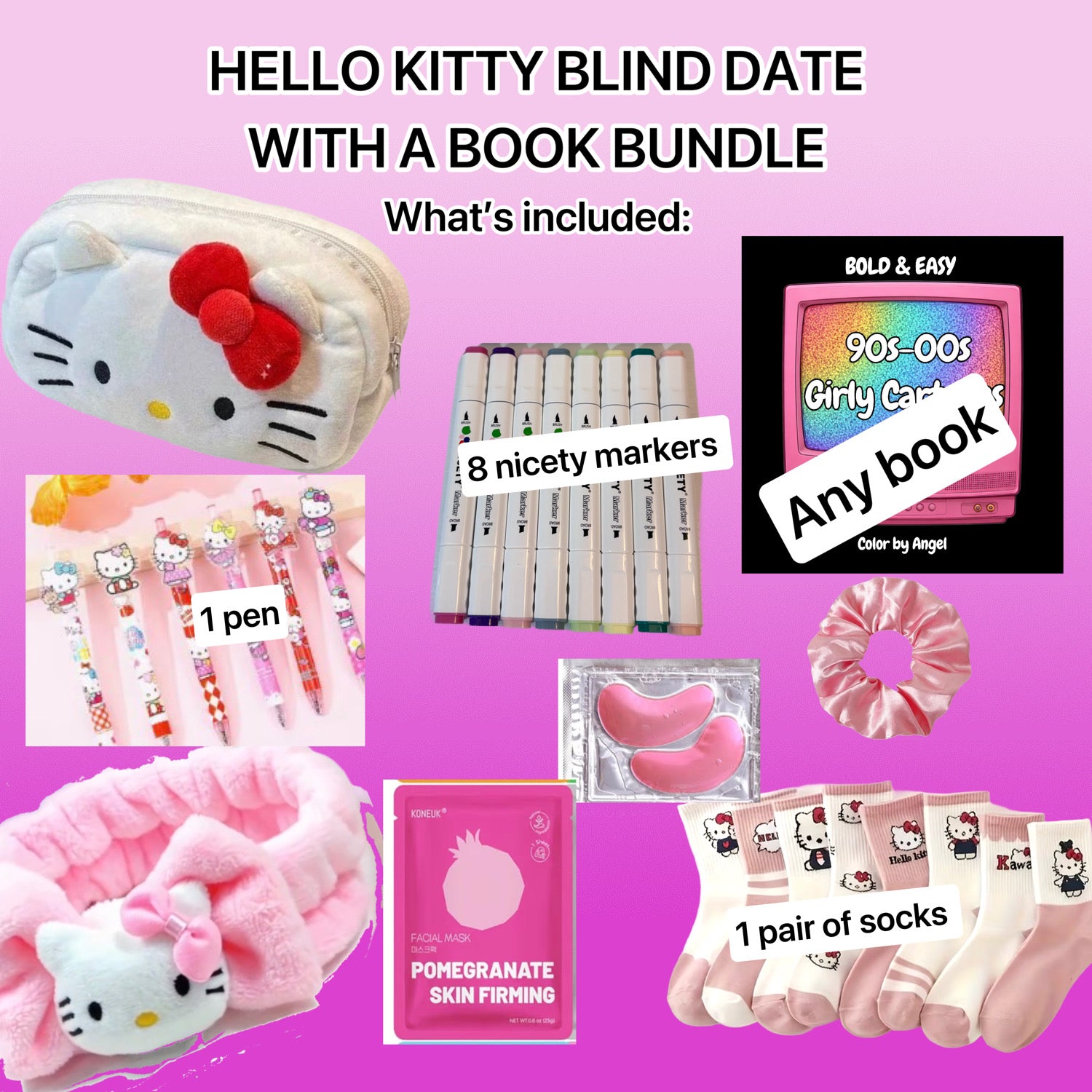 Hello Kitty Blind date with a coloring book