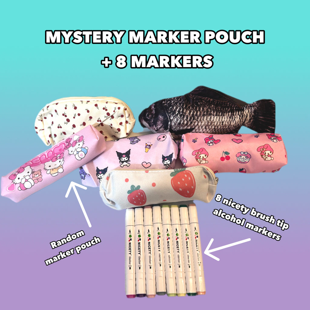 Mystery Marker Pouch + 8 Markers