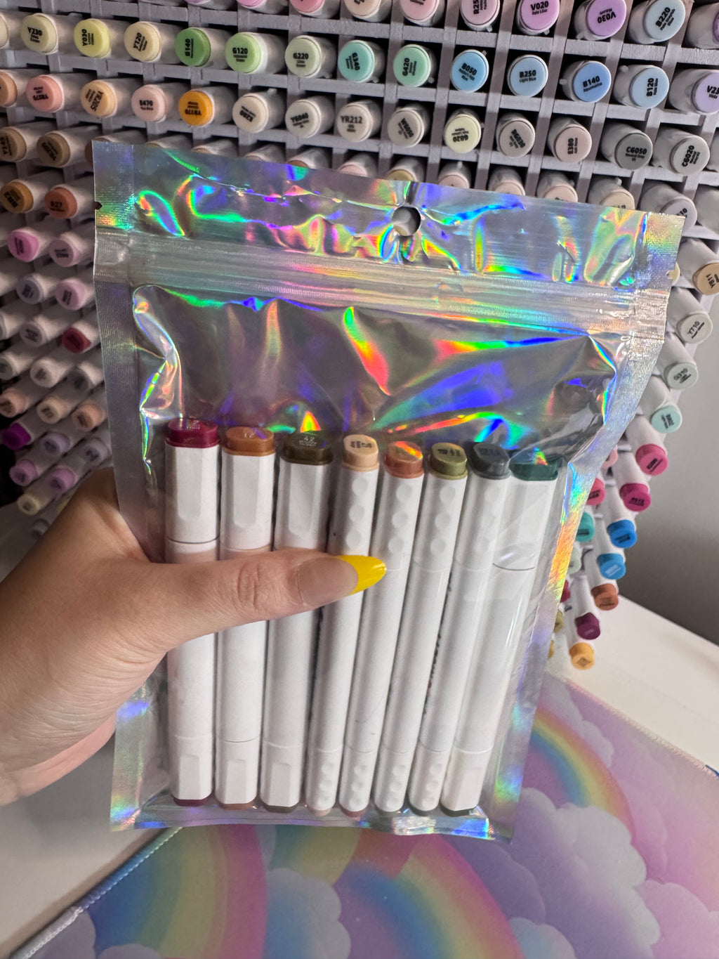 Nicety markers 8 neutral tones random