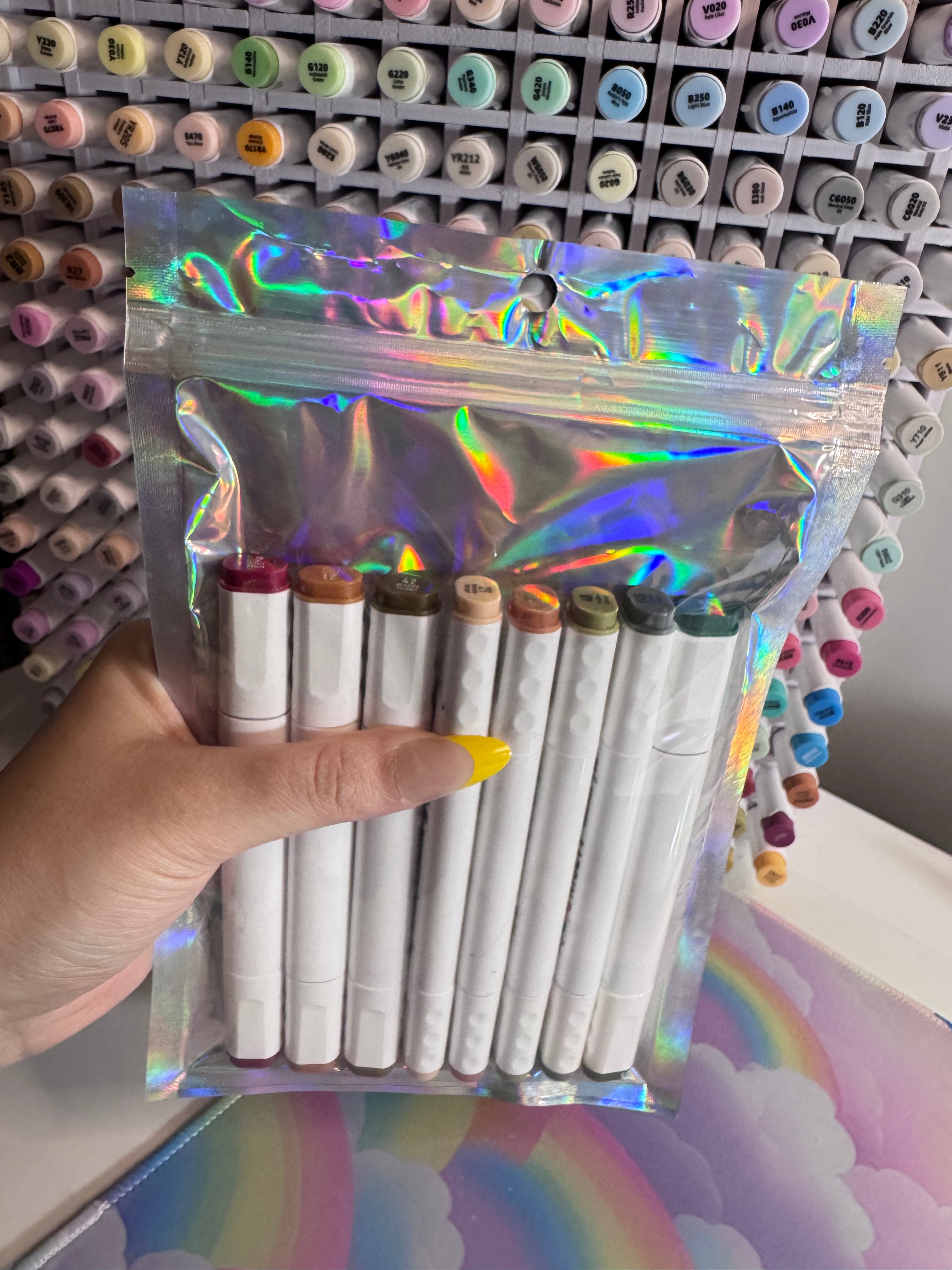 Nicety markers 8 neutral tones random