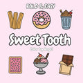 Sweet Tooth Bold & Easy Coloring Book